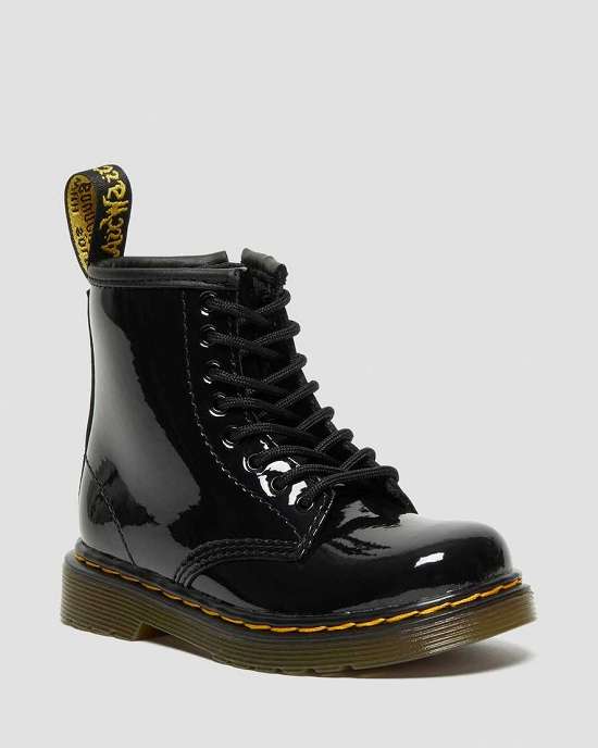 Botines Dr. Martens 1460 Patent Niño Negros MX-56198